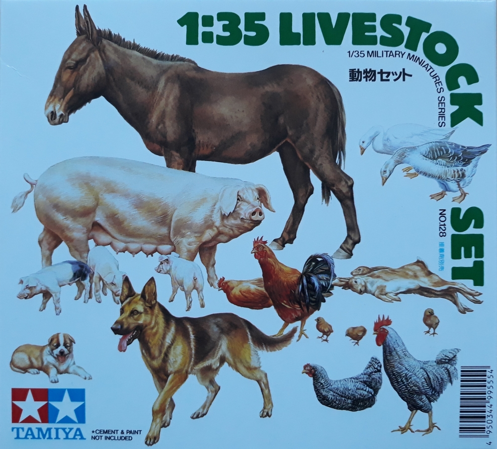 1/35 Animal set 45 Pig and Rabbit